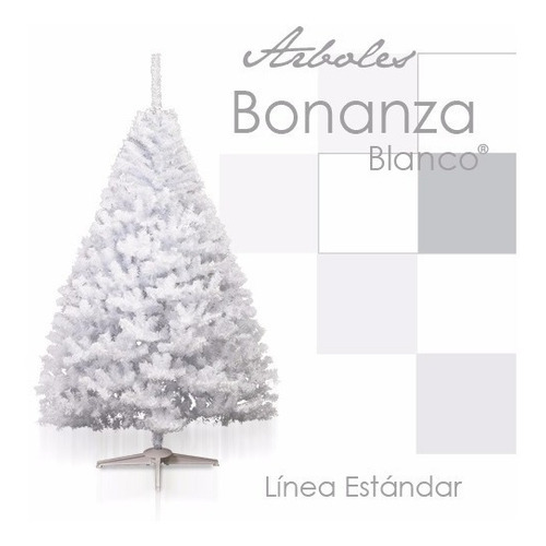 Árbol de navidad Janel Estándar Bonanza 190cm blanco