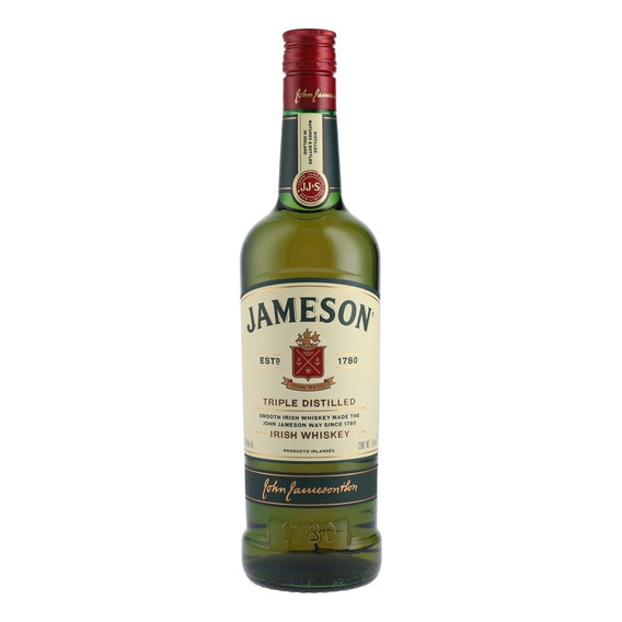 Whisky Irlandés Jameson Triple Distilled 750ml