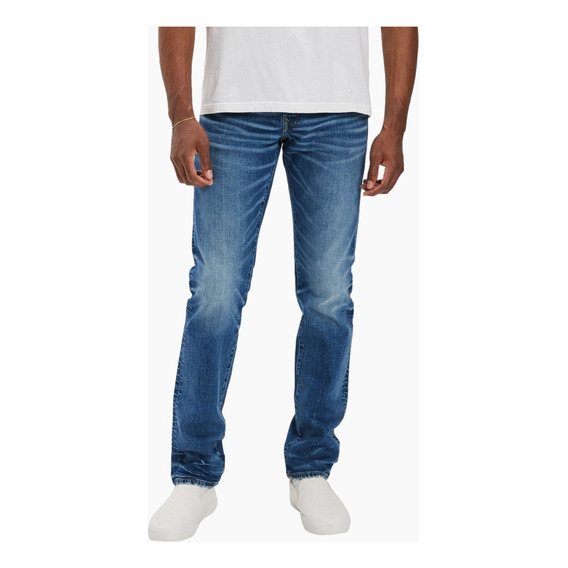 Jeans American Eagle Flex Slim Straight Para Hombre