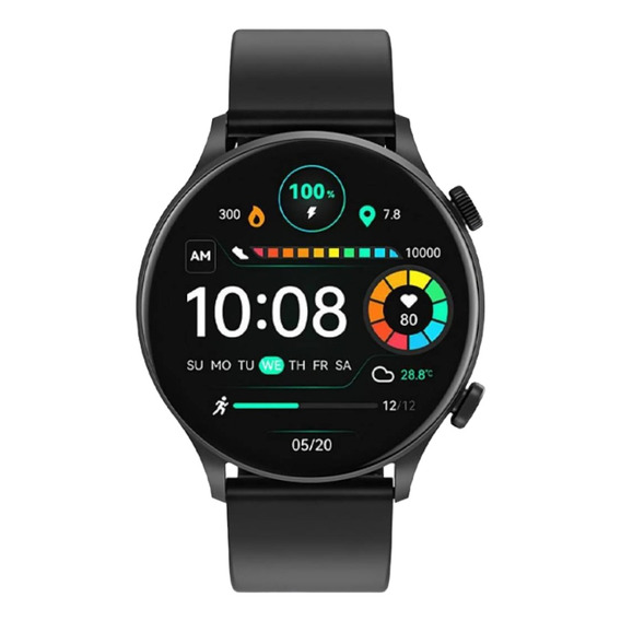 Smartwatch Reloj Inteligente Haylou Ls16 Negro By Xiaomi