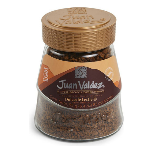 Café Juan Valdez Liofilizado Dulce De Leche 95gr