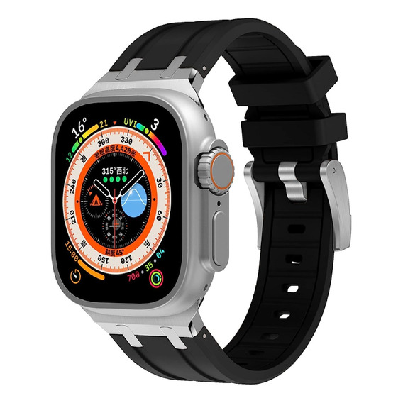 Correa De Lujo Para Apple Watch Silicon Suave Todas Series