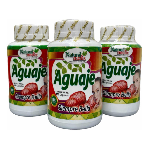 Aguaje Siempre Bella X3 Natural Medi - Unidad a $90