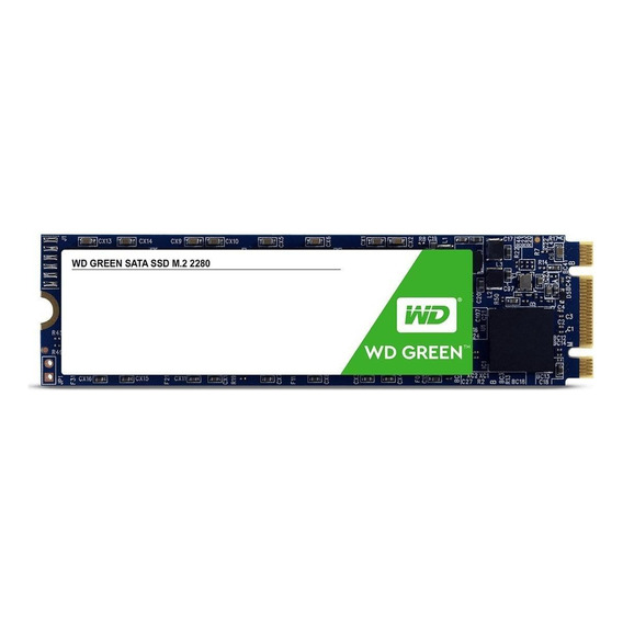 Disco sólido SSD interno Western Digital WD Green WDS480G2G0B 480GB verde