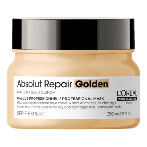  Máscara L'Oréal Professionnel Serie Expert Absolut Repair Gold reparación de 250mL 250g