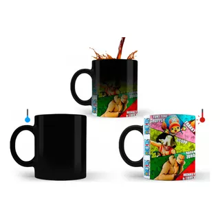 One Piece 4 Tazas Magicas  A Elegir Sombreros De Paja Anime