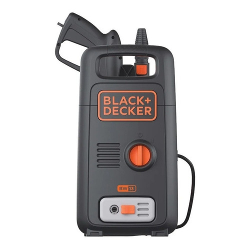 Hidrolavadora eléctrica Black+Decker BW13 naranja y negra de 1300W con 1450psi de presión máxima 220V