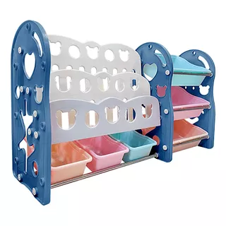 Organizador Librero (multifuncional) Para Niños Azul 4372