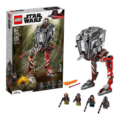 Set de construcción Lego Star Wars AT-ST raider from The Mandalorian 540 piezas  en  caja