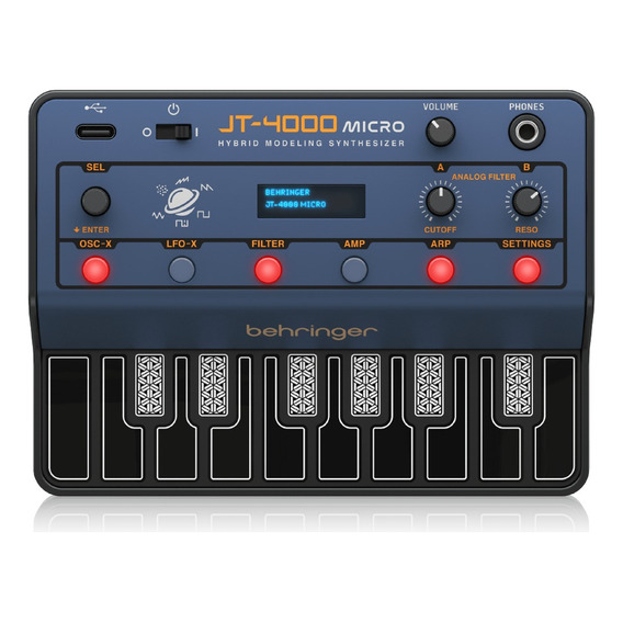 Sintetizador Híbrido Behringer Jt-4000 Micro Portátil Usb