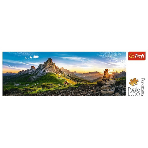 Puzzle Rompecabezas Trefl Dolomites 1000 Piezas Panorama Sk