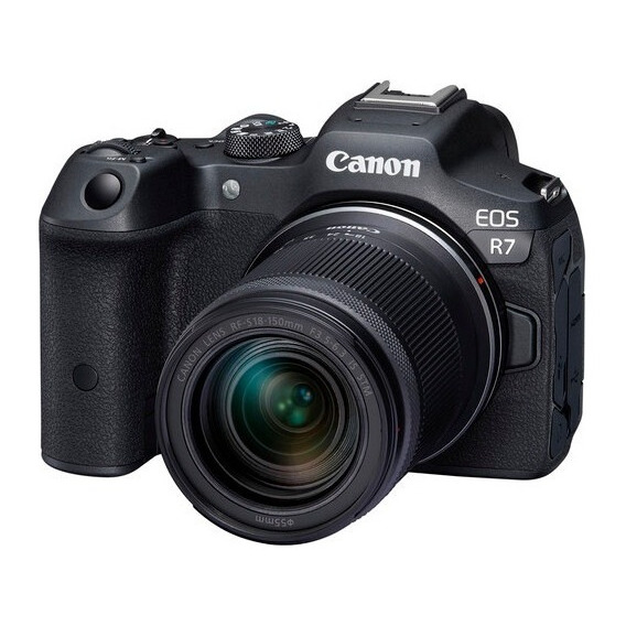Canon Eos R7 + RF-s 18-150 mm F/3.5-6.3 Is Stm + ** Color negro