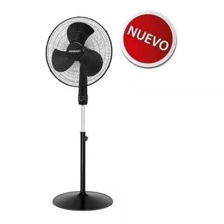 Ventilador De Pie Peabody 20´´ Vp2062 Con Control Remoto Cantidad De Aspas 3 Estructura Negro Aspas Negro Diámetro 25 Cm Material De Las Aspas Plástico