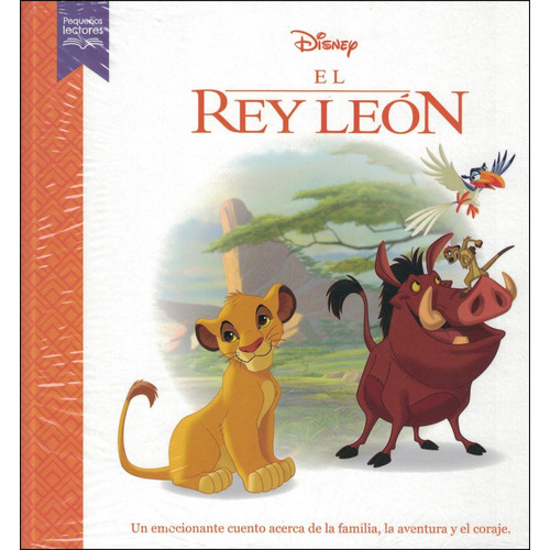 PEQUEÑOS LECTORES: DISNEY EL REY LEON, de Disney. Editorial silver dolphin infantil, tapa pasta dura en español, 2003