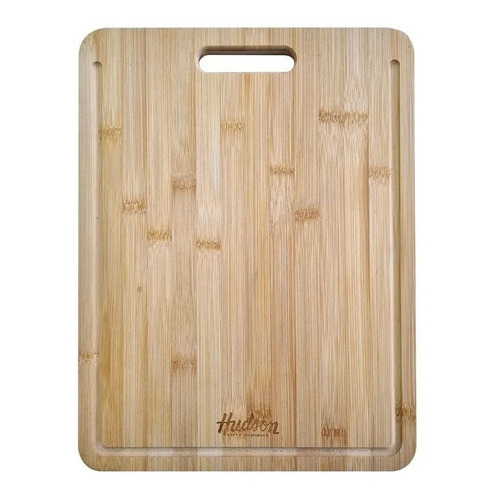 Tabla De Madera Bambú Cocina Hudson 30 X 40 X 1.5 Cm Color Marrón