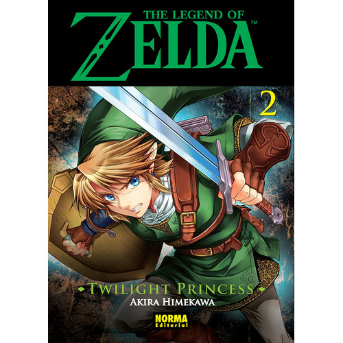 Legend Of Zelda Twilight Princess 02 Ne, De Himekawa, Akira. Editorial Norma Editorial, S.a. En Español