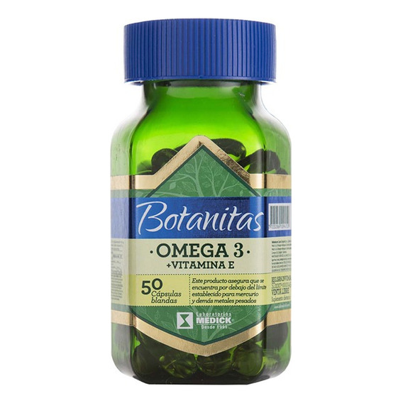 Omega 3 + Vitamina E 50 Cápsula