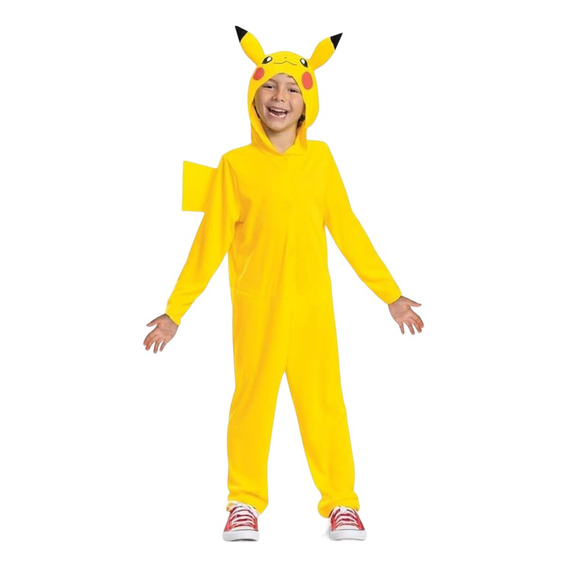 Pokemon Disfraz Unisex Para Niños Personaje Pikachu 
