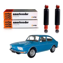  Par Amortecedor Traseiro Tl 1600 1970 A 1976