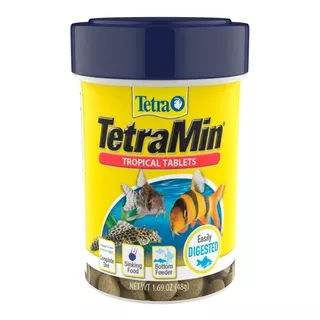 Alimento Tetra Min Tropical Tablets 160 Tabletas / 48 Gr
