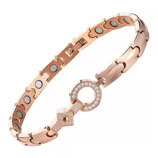 Pulsera Brazalete  Magnético En Acero Inoxidable Cs