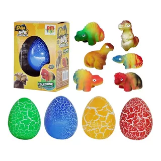 Dino Ovo Surpresa Color Cresce Na Água 6 Cm Sortido Infantil