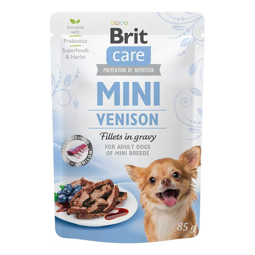 Brit Care Pouch Dog Mini Venison 85gr. Np