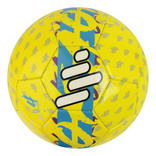 Balón De Fútbol Cosido A Maquina N°4 Oka Pro 5.0 Color Amarillo