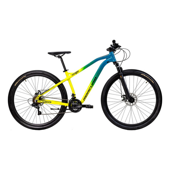 Bicicleta Mercurio De Montaña Team Rodada 29 Color Verde lima