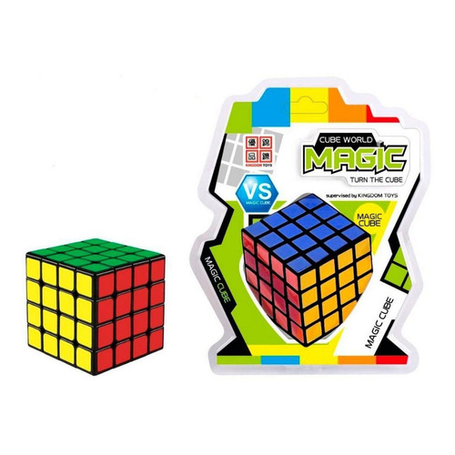 Cubo Magico World Magic 4x4 Jyjcbm010