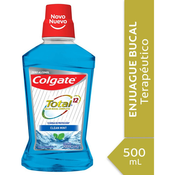 Enjuague Bucal Colgate Total 12 Horas Clean Mint 500ml