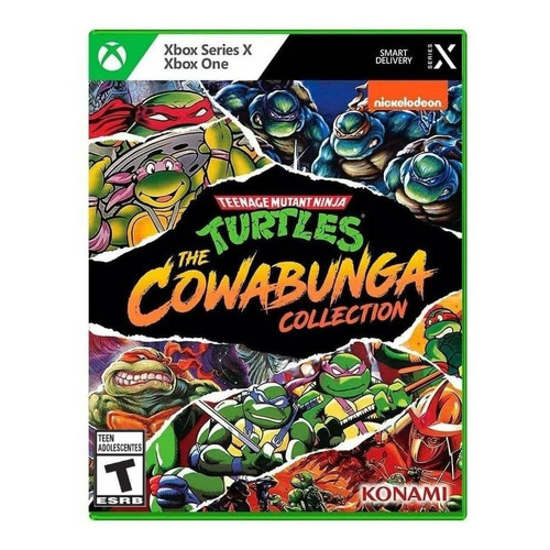 Teenage Mutant Ninja Turtles: The Cowabunga Collection  Teenage Mutant Ninja Turtles Standard Edition Konami Xbox One Físico