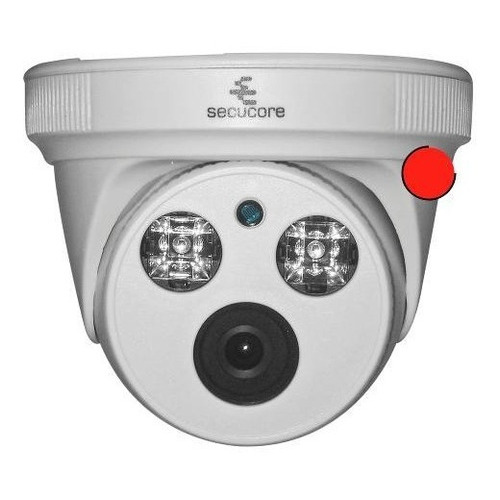 Camara Cctv Video Ahd 1080p Domo Leds Ir Largo Alcance Color Blanco