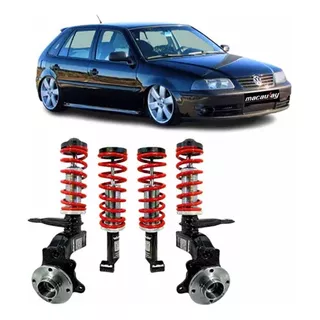 Kit Suspensão Rosca Slim Com Torre - Gol G2 Ate G4 - Oferta