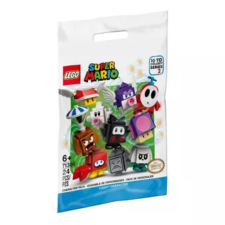 Lego Super Mario Series 2 Enemigos Bloque 24 Pzas Sobre Azar