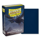 Capa Para Cartas Dragon Shield Matte Japanese Midnight Blue