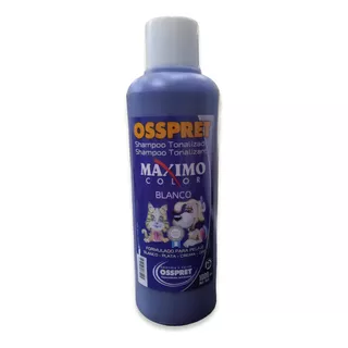Osspret Shampoo Tonalizador Maximo Color Blanco 1l Perrogato