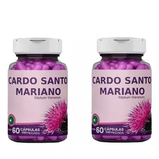 Cardo Mariano Silimarina X2 60 Caps 500mg (120 Total)