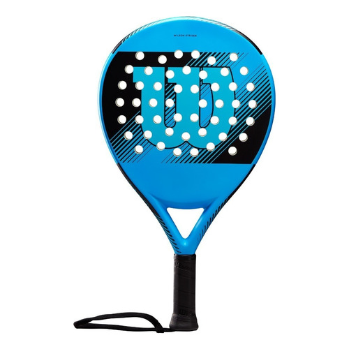 Pala De Pádel Raqueta Wilson Striker Paddle Color Negro/Azul