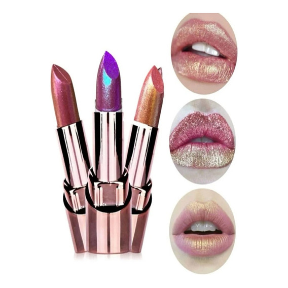 Labial Holográfico Labial De Hadas Dife - g a $8806