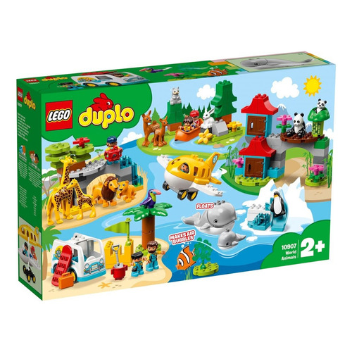 Lego Duplo Animales Del Mundo 10907 - 121 Pz
