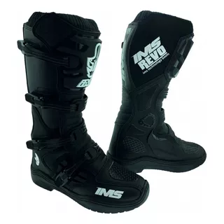 Bota Motocross Ims Revolution Couro Sintético Enduro Trilha