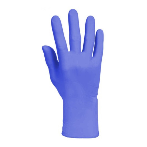 Guantes descartables antideslizantes NP color lavanda talle M de nitrilo x 100 unidades