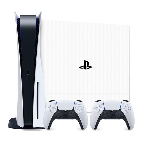 Sony PlayStation 5 825GB Extra DualSense Wireless Controller Bundle color  blanco y negro 2020