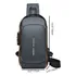 Mochila Fashion Antirrobo Gris oscuro 2 L