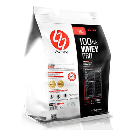 100% Whey Pro 3kg Proteina Whey Adn - Tienda Fisica