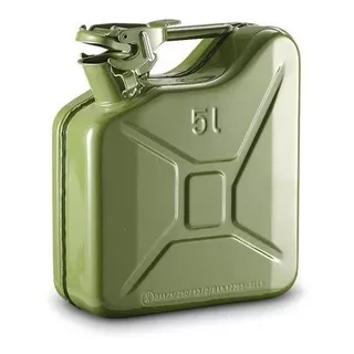 Jerry Can Tanque Gasolina Jeep Verde 5 Litros Win