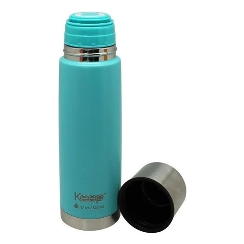 Termo Bala Keep 500ml Acero Inoxidable Color Celeste