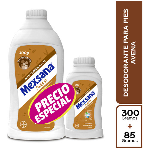 Of.mexsana Talco Avena X300gr + 85gr