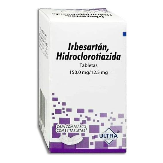 Telmisartán Hidroclorotiazida 14 Tabletas 80/12.5mg
